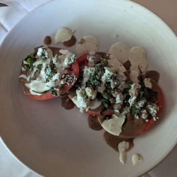 Brenner's Steakhouse - Beef steak tomato salad - Steakhouses Near Me - Houston, Texas