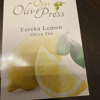 Olive Press - Half of the pairing selection we bought... - Olive Oil Near Me - Ojai, California