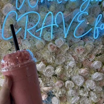 Crave Boba - Strawberry smoothie - Bubble Tea Near Me - Garden Grove, California