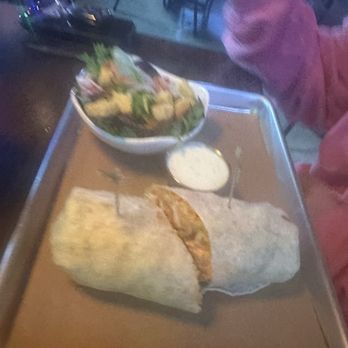 Striking Sparrow Lounge - Buffalo Chicken Wrap - Lounges Near Me - Des Moines, Iowa