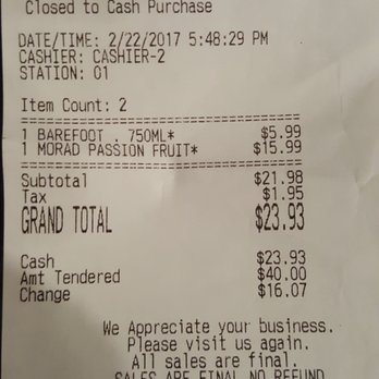 Bellerose Wine & Liquor - the receipt for the wine - Beer, Wine & Spirits Near Me - Bellerose, New York Bellerose Wine & Liquor - the receipt for the wine - Beer, Wine & Spirits Near Me - Bellerose, New York
