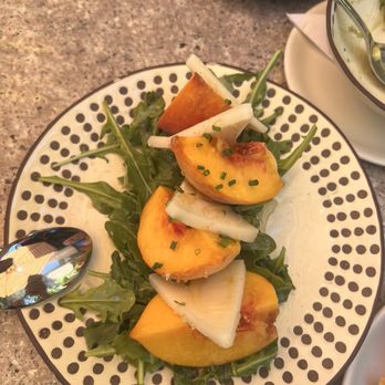 ZuZu - peach salad - Tapas Bars Near Me - Napa, California