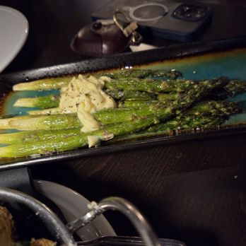 Aria - Asparagus with hollandaise sauce - Wine Bars Near Me - Winter Haven, Florida