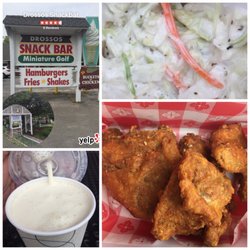 Drossos Snackbar - Snack Bar offerings at the mini golf course 5-28-2017