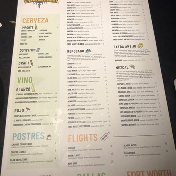 Wild Salsa - Menu - Mexican Near Me - Dallas, Texas