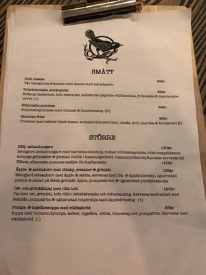 Menu photo 8 Blackbird Göteborg, O Menu photo 8 Blackbird Göteborg, O