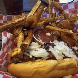 This is the $5 hotdog special.