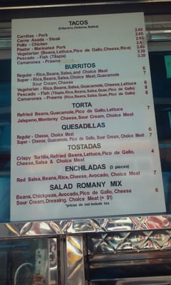 Menu photo 6 Mora Taco Truck San Francisco, CA Menu photo 6 Mora Taco Truck San Francisco, CA