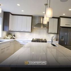 KB Countertops - Hillsborough - KB Countertops is a leading provider of White Macaubas Quartzite Countertops in Tampa and Largo, FL. Visit or contact us today for a free es