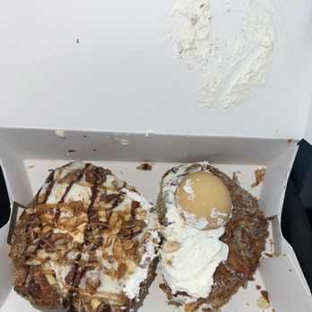 Parlor Doughnuts - Turtle cheesecake & Banana cream pie - Donuts Near Me - McKinney, Texas Parlor Doughnuts - Turtle cheesecake & Banana cream pie - Donuts Near Me - McKinney, Texas
