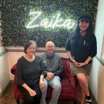 Zaika Indian Bistro - The three of us after a satisfying dinner. - Buffets Near Me - las vegas, Nevada