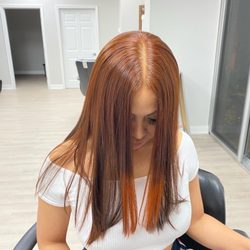 Maribella Salon - Copper hair color