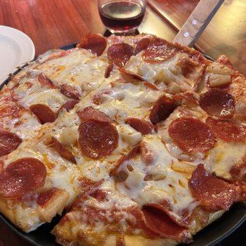 Pusateri's Chicago Pizza - Pepperoni and pineapple pizza - Pizza Near Me - Stuart, Florida Pusateri's Chicago Pizza - Pepperoni and pineapple pizza - Pizza Near Me - Stuart, Florida