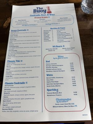 Menu photo 2 The Buoy Jacksonville, FL Menu photo 2 The Buoy Jacksonville, FL