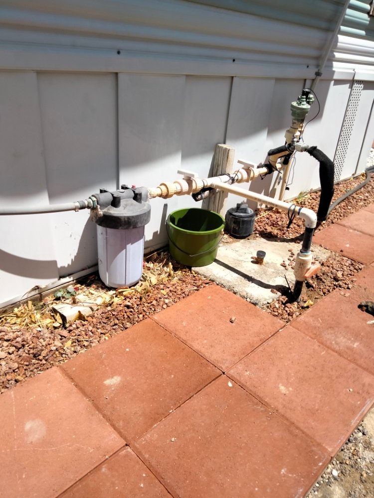 Slide of plumbers crack plumbing