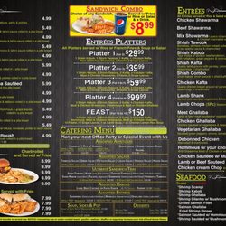 La Kabob Grill - Menu page 1