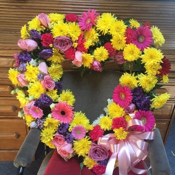 Teri's Florist - After flowers were removed by the priest to put in the coffin. - Florists Near Me - Saddle Brook, New Jersey