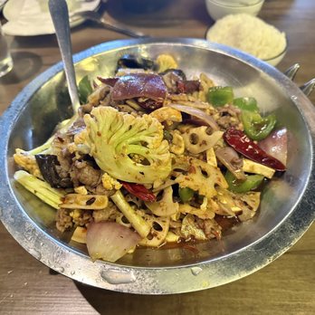 Chef Tan - G10. Spicy Dry Pot with Lamb - Szechuan Near Me - Jersey City, New Jersey Chef Tan - G10. Spicy Dry Pot with Lamb - Szechuan Near Me - Jersey City, New Jersey