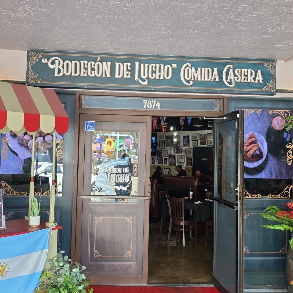 Bodegon De Lucho - Entrance of place. - Argentine Near Me - Doral, Florida Bodegon De Lucho - Entrance of place. - Argentine Near Me - Doral, Florida