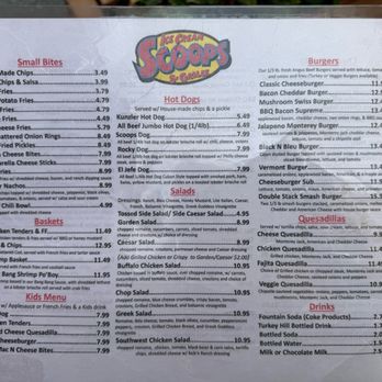 Scoops Ice Cream & Grille - Ice Cream & Frozen Yogurt Near Me - Mountville, Pennsylvania