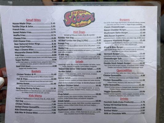 Menu photo 4 Scoops Ice Cream & Grille Mountville, PA