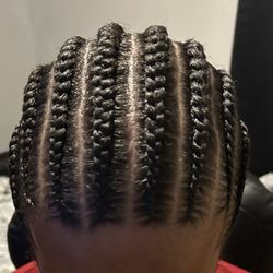 Luxury African Braids - Cornrows on my teen
