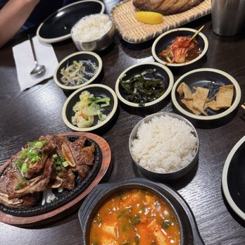 Chogajip - Lunch special: galbi, yellow croaker, and soft tofu stew - Korean Near Me - Honolulu, Hawaii