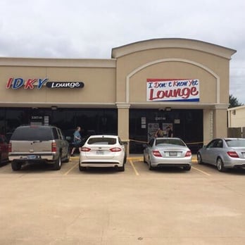 I Don't Know Yet Lounge - Outside view w/ patio - Lounges Near Me - Spring, Texas