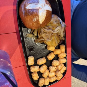 D.C. Cobb's - Burger with tots! - Burgers Near Me - Huntley, Illinois