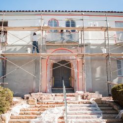Exterior Painting in Progress