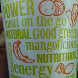 My cup o'smoothie :)