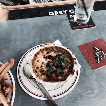 Vinsetta Garage - Onion soup. - American Near Me - Berkley, Michigan