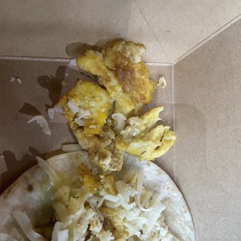 Taqueria La Ventana - Egg taco cooked to oblivion - Mexican Near Me - Dallas, Texas Taqueria La Ventana - Egg taco cooked to oblivion - Mexican Near Me - Dallas, Texas
