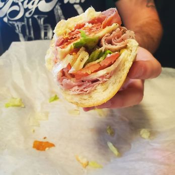 Deli Boy Subs - Look at all the goodies on this sub! - Delis Near Me - Davie, Florida Deli Boy Subs - Look at all the goodies on this sub! - Delis Near Me - Davie, Florida