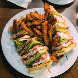 Maple & Hash - Club Sandwich - $15 - bagels, food, bagel - Breakfast & Brunch Near Me - West Dundee, Illinois