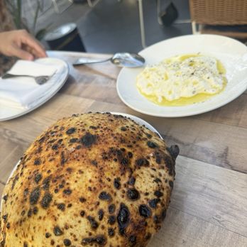 Roberta's - House House Made Stracciatella with Bread - Pizza Near Me - Culver City, California Roberta's - House House Made Stracciatella with Bread - Pizza Near Me - Culver City, California