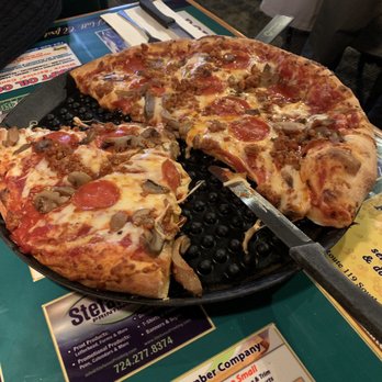 Bud Murphy's - Sausage, mushrooms and pep. - Pizza Near Me - Connellsville, Pennsylvania