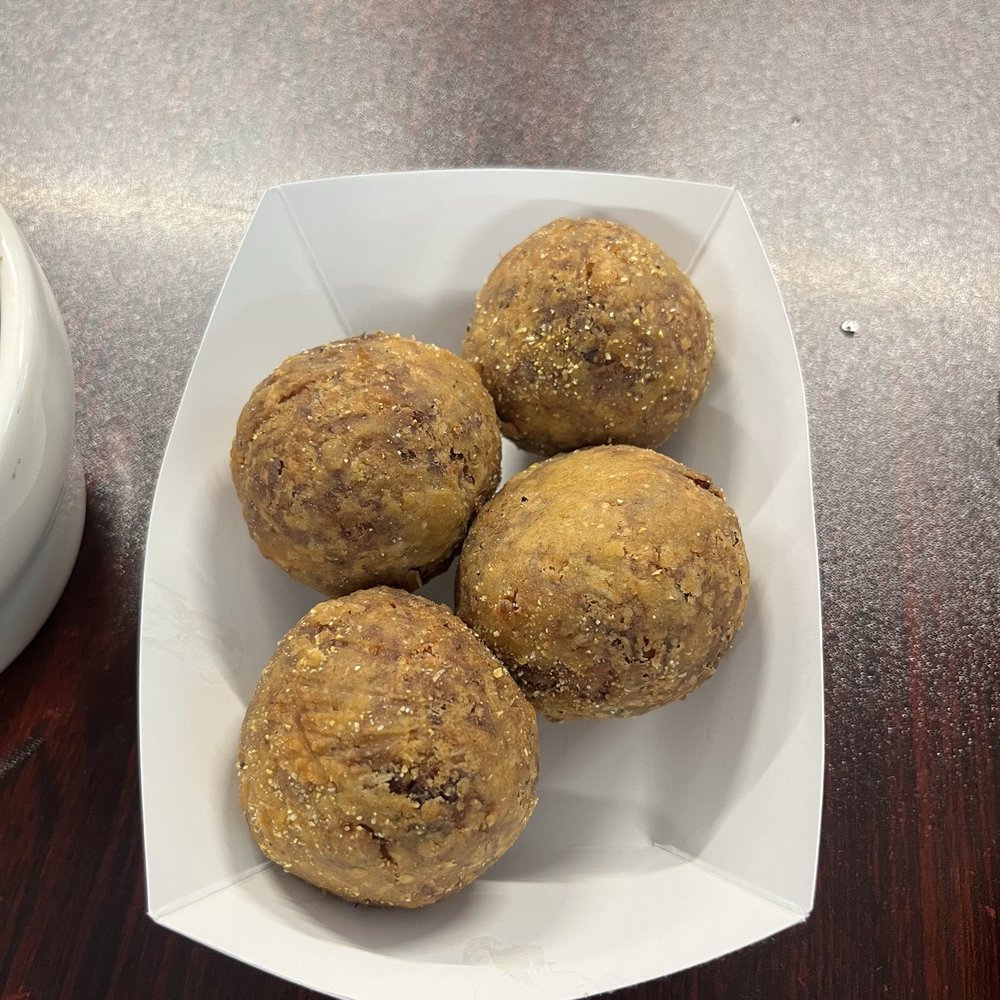 Pawpaw's Catfish Kitchen - boudin balls - Cajun/Creole Near Me - Sevierville, Tennessee Pawpaw's Catfish Kitchen - boudin balls - Cajun/Creole Near Me - Sevierville, Tennessee
