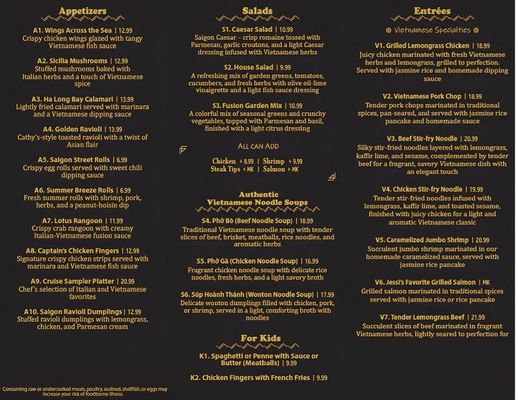 Menu photo 1 Cafe Sicilia Tewksbury, MA