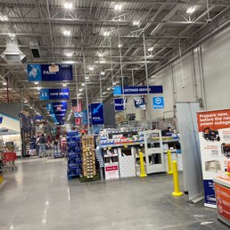 Headed to customer service desk.
