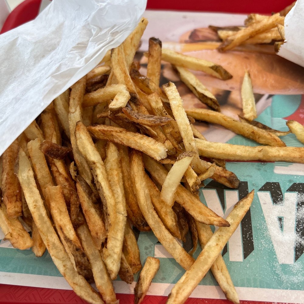 P. Terry's Burger Stand - Really really good fresh cut fries. - Fast Food Near Me - Georgetown, Texas P. Terry's Burger Stand - Really really good fresh cut fries. - Fast Food Near Me - Georgetown, Texas