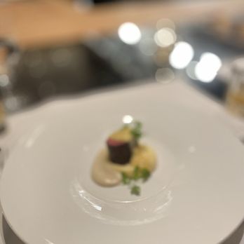 The Kitchen Restaurant - ACT II *"BUTTER BATHED" BEEF TENDERLOIN Celeriac, Burgundy Truffle, Apple Tarragon Bearnaise, Pommes Fondant 5/5 - New American Near Me - Sacramento, California