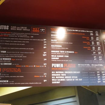 Baja Fresh - Their menu - Mexican Near Me - Toluca Lake, California