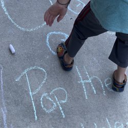 Jen's Camp - Chalk City area of Jen's Camp