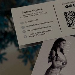 Soul Made Brows - Business card