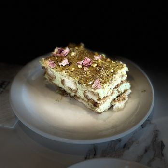 Rayhan Coffee House - Pistachio Tirumisu - Desserts Near Me - Frisco, Texas Rayhan Coffee House - Pistachio Tirumisu - Desserts Near Me - Frisco, Texas