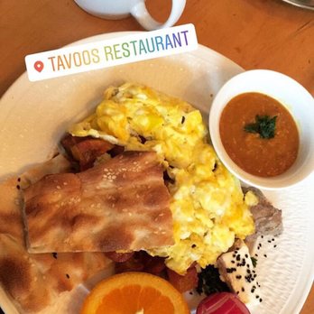 Takht-e Tavoos - Eggs with halal sausage and potatoes - Persian/Iranian Near Me - Toronto, Ontario
