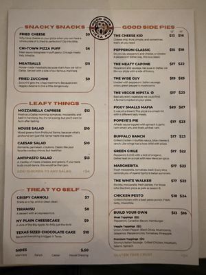 Menu photo 3 Good Side Pizza Pub Dallas, TX