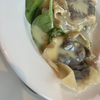 Cafe Degas - Crawfish and mushroom ravioli - French Near Me - New Orleans, Louisiana