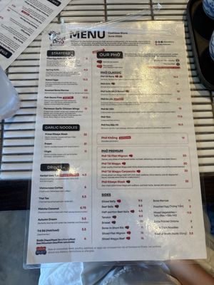 Menu photo 4 All About Pho Fullerton, CA